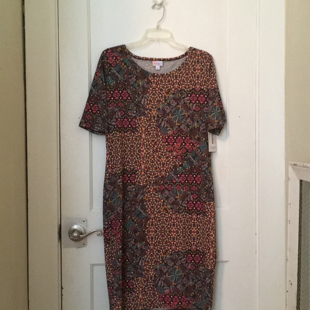 NWT LuLaRoe Julia Dress XL